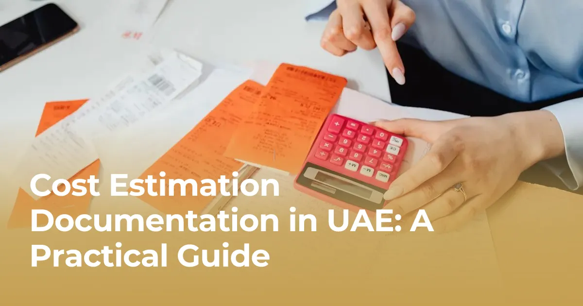 وثائق تقدير التكاليف في الإمارات: دليل عملي