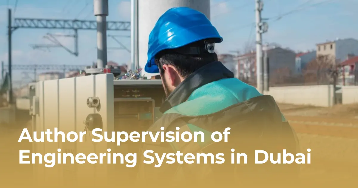 Author Supervision of Engineering Systems in Dubai